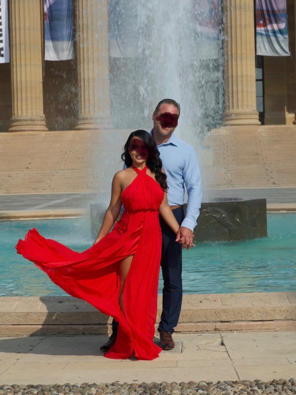 HOUSE OF CB Ranada Red Backless Halter Maxi Dress Size S Small NEW - Picture 14 of 15